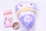 Sanrio Characters Crepe Swaddle Mascot [2.Kuromi]