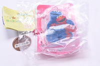 Sesame Street Acrylic Charm with Case [4.Elmo & Cookie Monster]