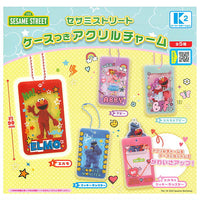 Sesame Street Acrylic Charm with Case [All 5 type set(Full Complete)]