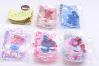 Sesame Street Acrylic Charm with Case [All 5 type set(Full Complete)]