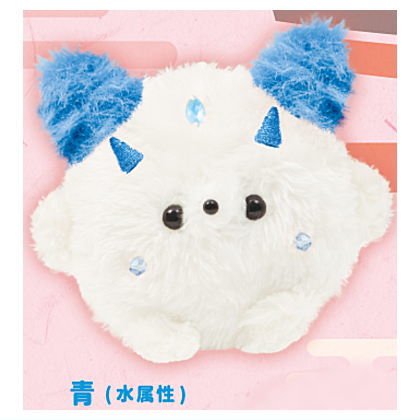 Maruanimal Okitsune-chan Plush Toy [2.Blue (Water Attribute)]