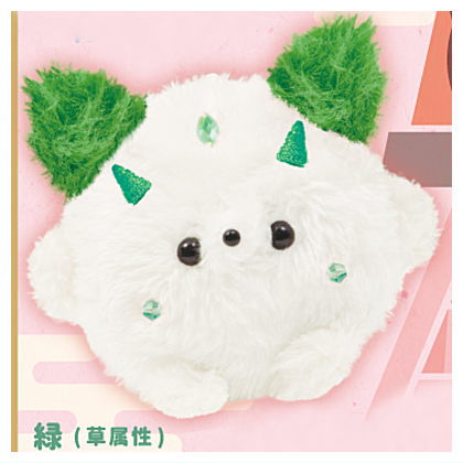 Maruanimal Okitsune-chan Plush Toy [4.Green (Grass Attribute)]