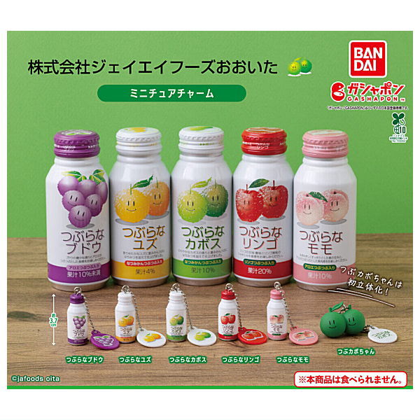 JA Foods Oita Miniature Charm [All 6 type set(Full Complete)]