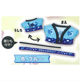 Oshikatsu sansen! Costume Set Happi & Hachimaki [2.Blue]