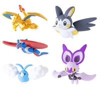 Pokemon Netsuke Mascot Sky Flight [All 5 type set(Full Complete)]