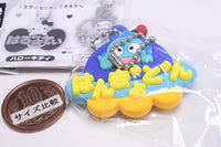 Sanrio Characters Fairy Tale Workshop Name Holder Miniature Rubber Mascot [4.Hangyodon]