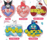 Sanrio Characters Fairy Tale Workshop Name Holder Miniature Rubber Mascot [All 5 type set(Full Complete)]