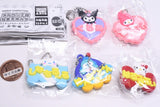 Sanrio Characters Fairy Tale Workshop Name Holder Miniature Rubber Mascot [All 5 type set(Full Complete)]