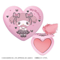 Sanrio Characters Pon de Couleur Uruuru Heart Design Multi-Color Powder [1.My Melody]