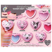 Sanrio Characters Pon de Couleur Uruuru Heart Design Multi-Color Powder [All 4 type set(Full Complete)]