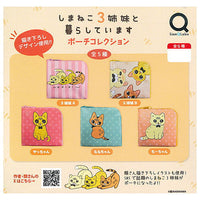 Shimaneko 3shimai to kurashiteimasu Pouch Collection [All 5 type set(Full Complete)]