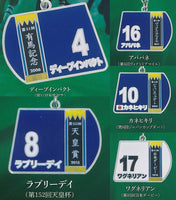Super Thoroughbred Series Bib Metal Keychain vol.2 [All 5 type set(Full Complete)]