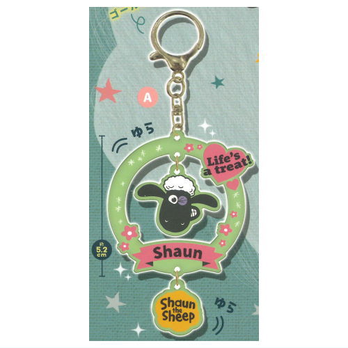 Shaun the Sheep yurayura 3-ren keychain [1.A]