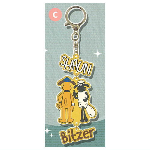 Shaun the Sheep yurayura 3-ren keychain [3.C]