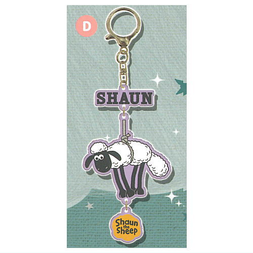 Shaun the Sheep yurayura 3-ren keychain [4.D]