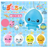 Shizuku-chan Fuwafuwa Plush Toy [All 5 type set(Full Complete)]