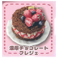 Cake-otakuchan miniature collection vol.2 [4.Rich Chocolate Fraisier]