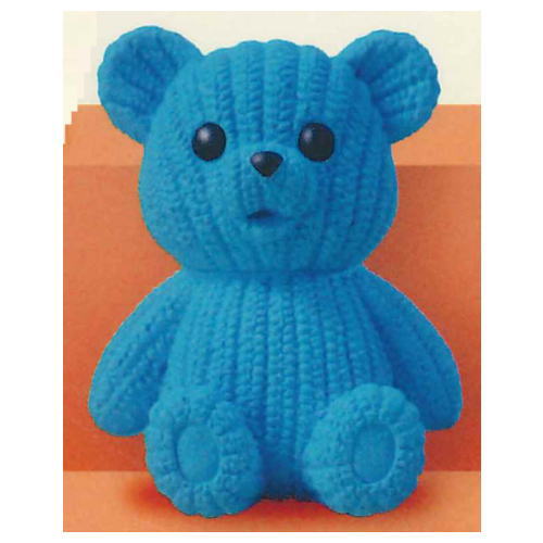 Amikko Bear Figure Collection [8.Blue]