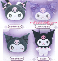 Sanrio Kuromi Plush Pouch [All 4 type set(Full Complete)]