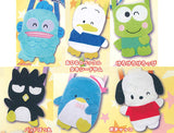 Sanrio Hapidanbui Plush Pochette [All 6 type set(Full Complete)]