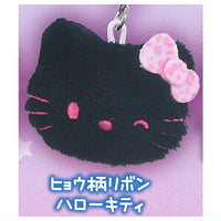 Sanrio Hello Kitty Plush Charm [2.Leopard Ribbon Hello Kitty]