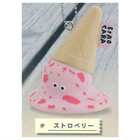 SIROCARA Torokeru Ice Ball Chain Mascot [2.Strawberry]