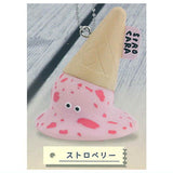 SIROCARA Torokeru Ice Ball Chain Mascot [2.Strawberry]