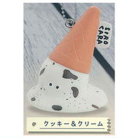 SIROCARA Torokeru Ice Ball Chain Mascot [5.Cookies & Cream]