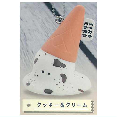SIROCARA Torokeru Ice Ball Chain Mascot [5.Cookies & Cream]