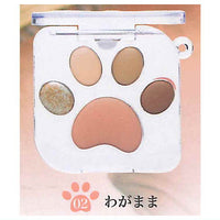 MilleFee Meow Paws Eyeshadow Palette miniature keychain vol.1.5 [2.Wagamama]