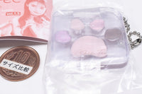 MilleFee Meow Paws Eyeshadow Palette miniature keychain vol.1.5 [6.Omowaseburi]