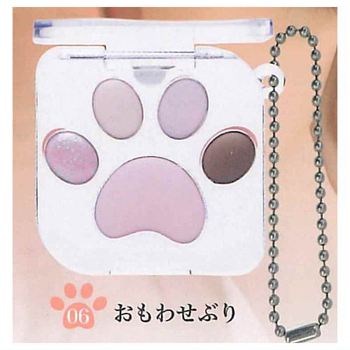 MilleFee Meow Paws Eyeshadow Palette miniature keychain vol.1.5 [6.Omowaseburi]