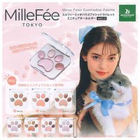 MilleFee Meow Paws Eyeshadow Palette miniature keychain vol.1.5 [All 7 type set(Full Complete)]