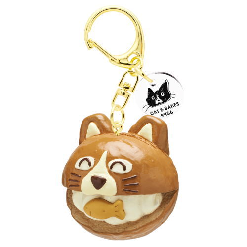 CAT�•BAKES9456 Doraneko Pan Mascot [2.Nikoniko Custard]