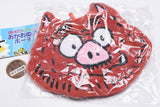 Kaiketsu Zorori Face Stuffed Pouch [3.Ishishi]
