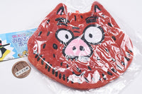 Kaiketsu Zorori Face Stuffed Pouch [4.Noshishi]