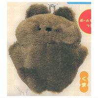 hammy&dacco Supponnpo Animals Plush Charm Collection [3.Bear]
