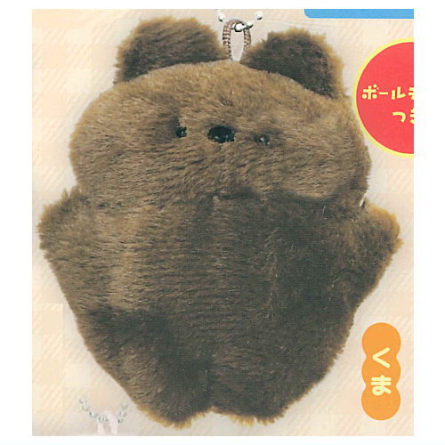 hammy&dacco Supponnpo Animals Plush Charm Collection [3.Bear]