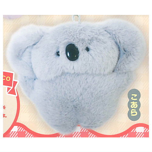 hammy&dacco Supponnpo Animals Plush Charm Collection [4.Pig]