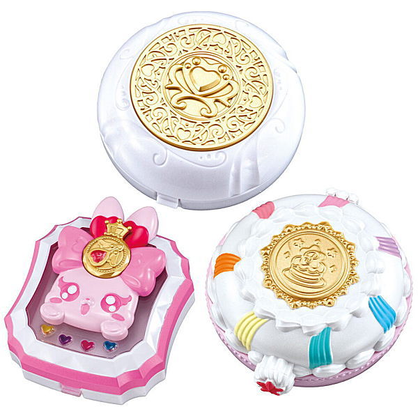 PreCure All Stars Compact Mirror Collection SP Part.3 [Assorted 3 type set (3.Heart Catch Precure! /4.Doki Doki! Precure (Cure Heart)/5.Kirakira PreCure A La Mode)]