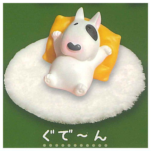 Muchimuchi Bull Terrier orusuban figure [2.Gude-n]