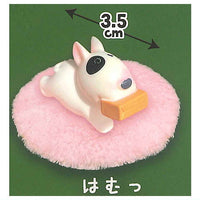 Muchimuchi Bull Terrier orusuban figure [5.Hamu]