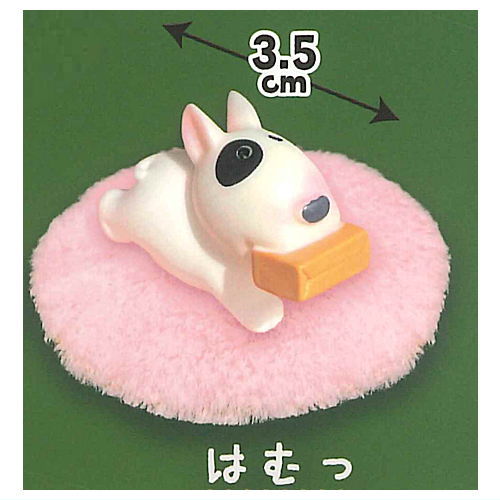 Muchimuchi Bull Terrier orusuban figure [5.Hamu]