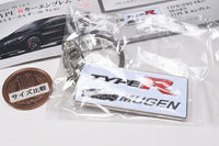 Honda/MUGEN TYPE R Car Emblem Metal Keychain Collection [1.CIVIC (FD2, FK2) MUGEN TYPE R emblem]
