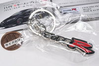 Honda/MUGEN TYPE R Car Emblem Metal Keychain Collection [4.CIVIC/INTEGRA TYPE R (EP3, DC5) emblem]