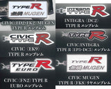 Honda/MUGEN TYPE R Car Emblem Metal Keychain Collection [All 6 type set(Full Complete)]