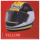 Arai RX-7X TAIRA REPLICA HELMET Collection CAPSULE edition [3.YELLOW]