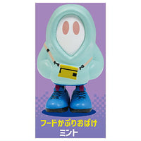 NANASHI no OBAKE Mascot Figure [2.Hooded OBAKE mint]