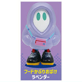 NANASHI no OBAKE Mascot Figure [3.Hooded OBAKE lavender]