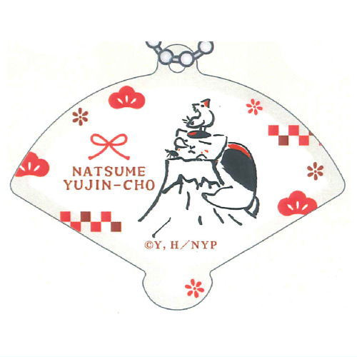 Kurupaka Natsume Yuujinchou Nyanko Sensei Acrylic Keychain [1.Oshogatsu]